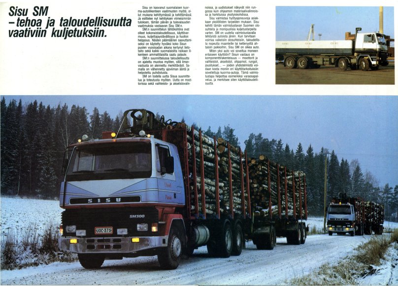 Тягач sisu 1995