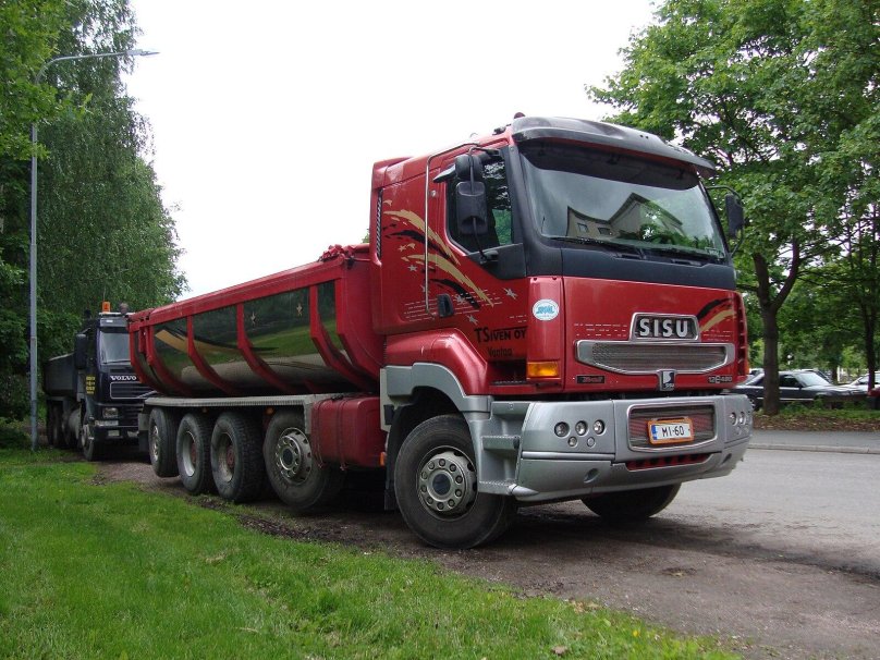 Сису финский грузовик