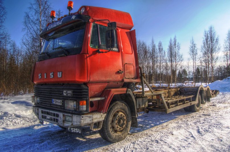 Тягач sisu 1995