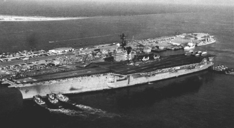 USS Saratoga CV-60