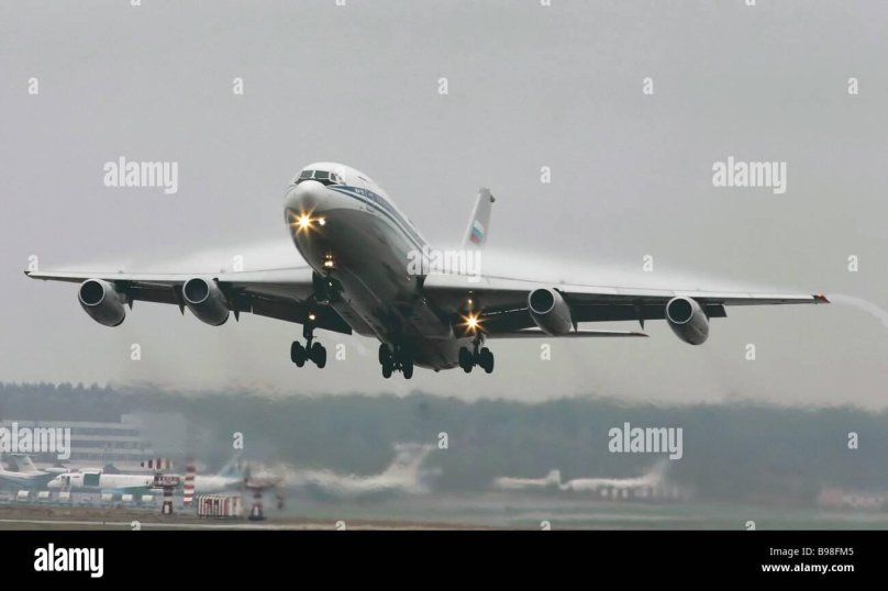 Ил 86 на Камчатке