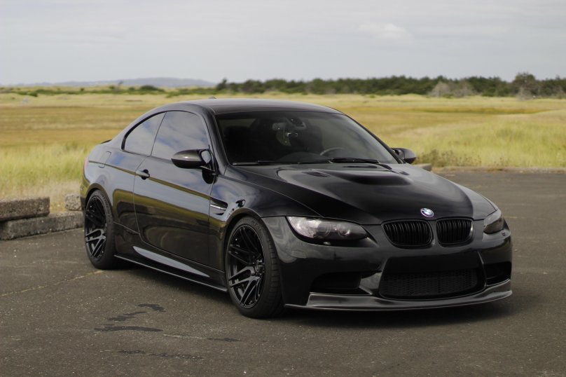 BMW e92 черная