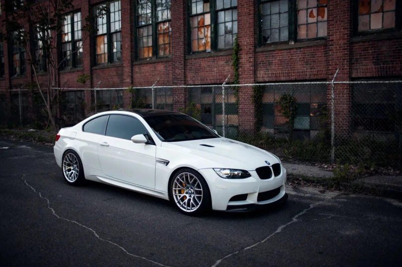 BMW m3 e92 White