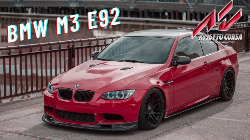 BMW m3 e92 Red