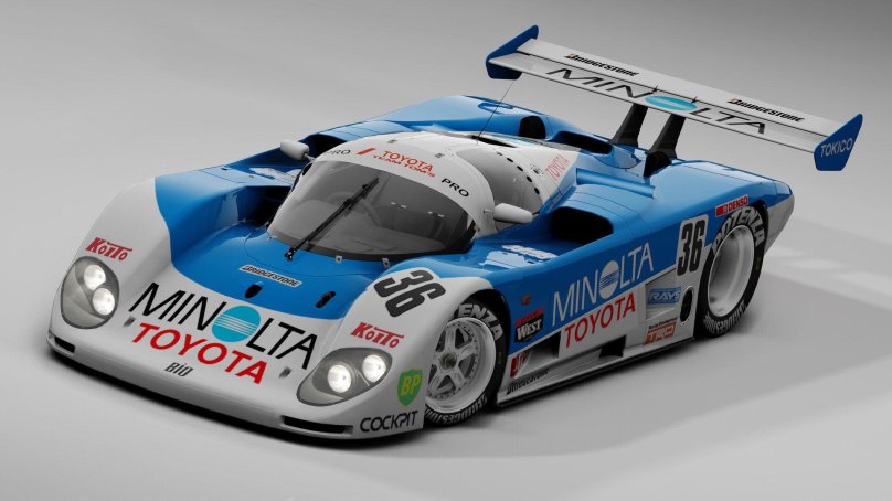 Toyota Minolta 88c-v Race car