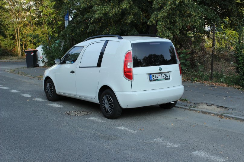 Большие колеса Skoda Praktik