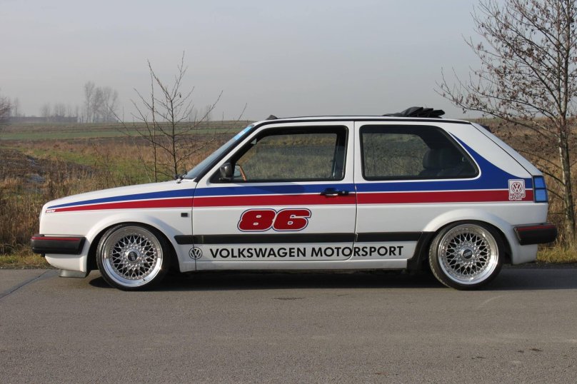 Гольф 2 ралли