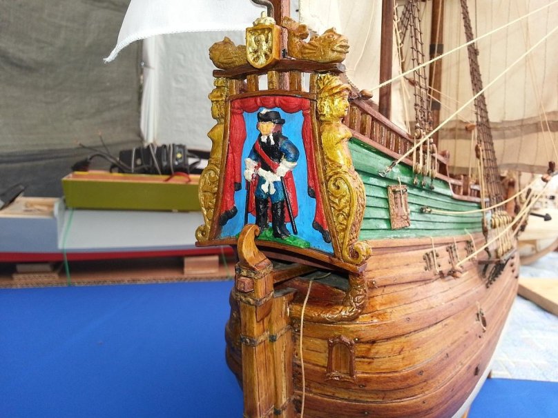 Голландский флейт 17 века