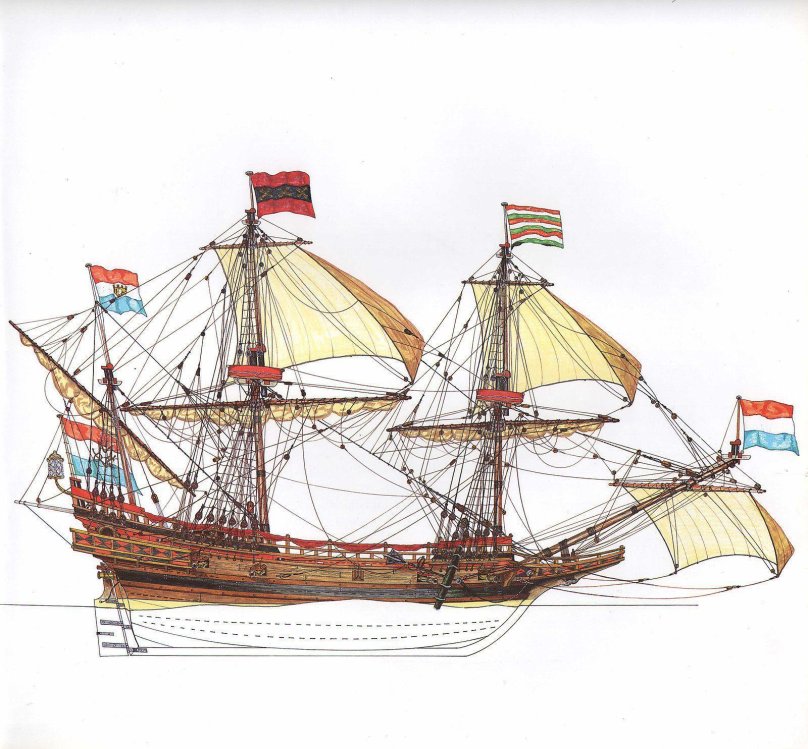 Голландский ПИНАС 17 века