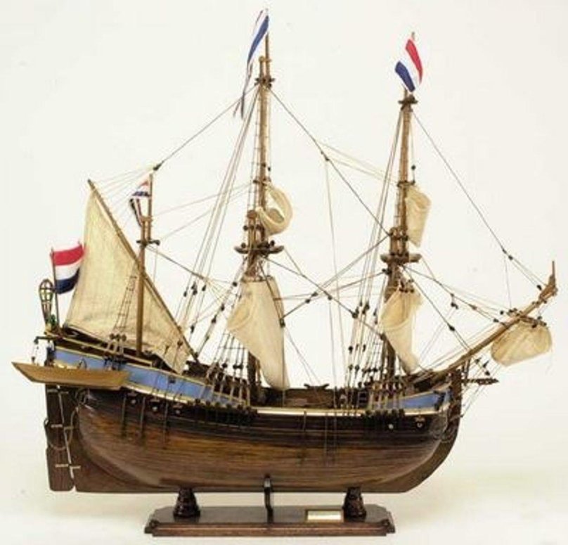 Модель корабля Dutch Whaler масштаб 1:60