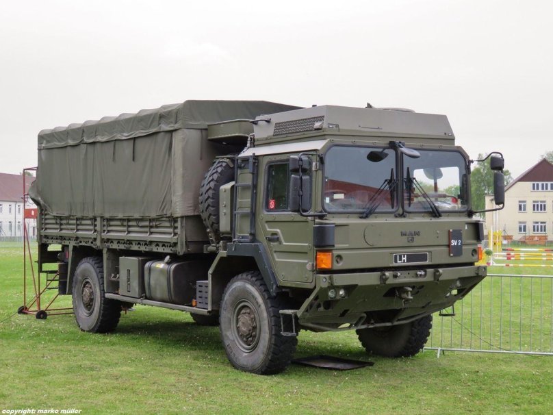 Man hx60 грузовик