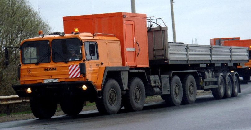 Man kat 8x8 тягач