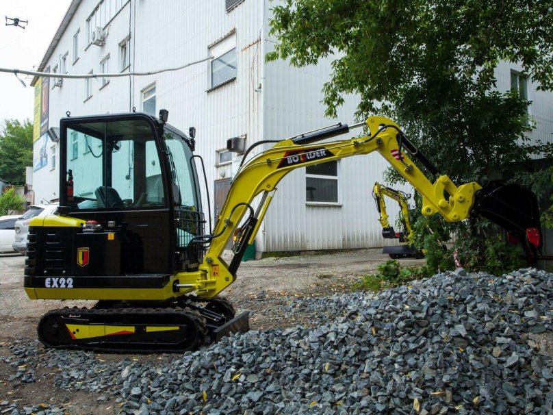 Boulder ex22 мини-экскаватор