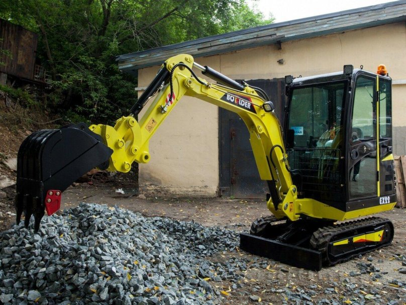 Мини экскаватор болдер 22