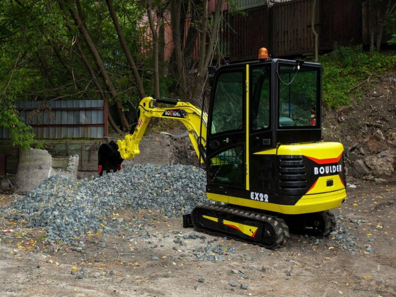 Экскаватор болдер