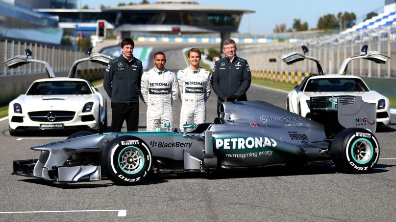 Mercedes AMG Petronas f1