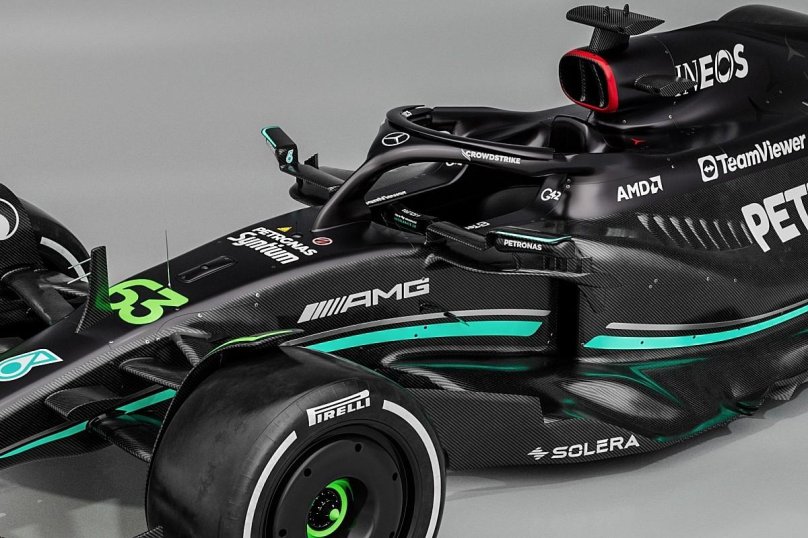 W14 f1. Mercedes f1