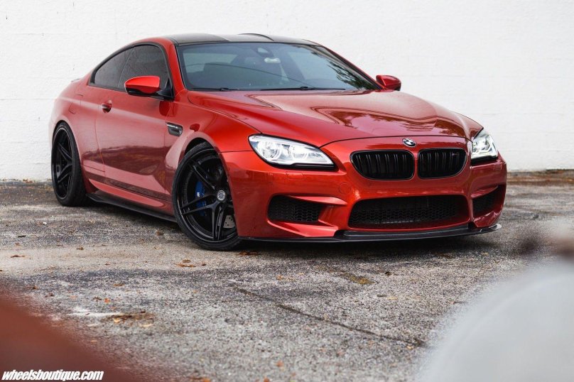 BMW m6 Orange