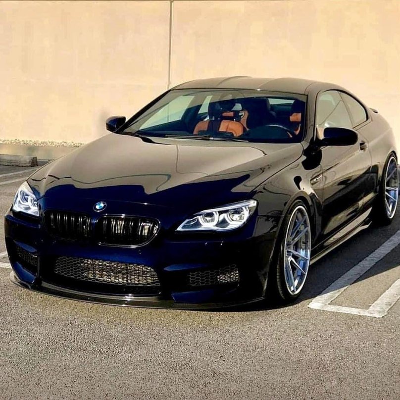 BMW m6 f13 черная