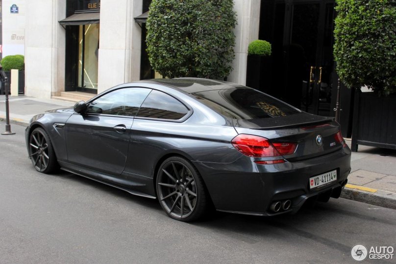 BMW m6 f13 Black