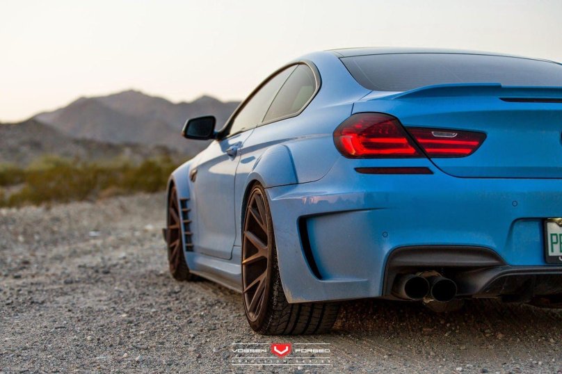 BMW m6 f13 Coupe Blue