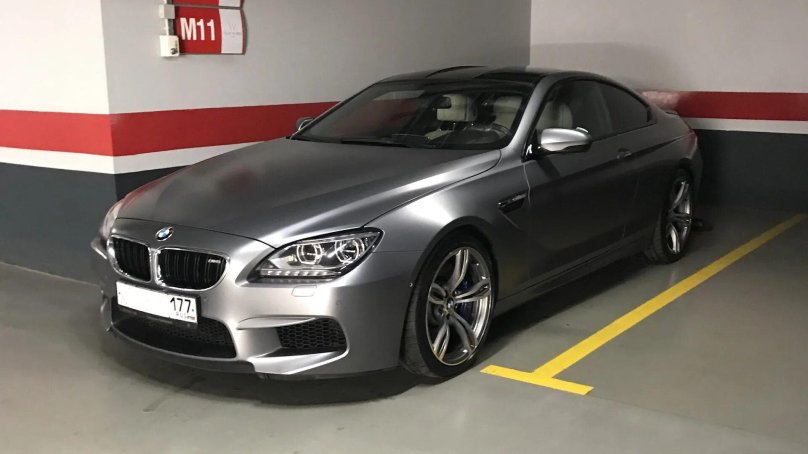 BMW m6 f12 черный