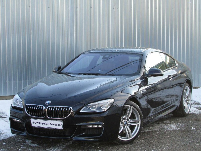 BMW m6 f13 черная