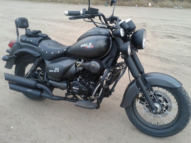 Мотоцикл wels трофейный