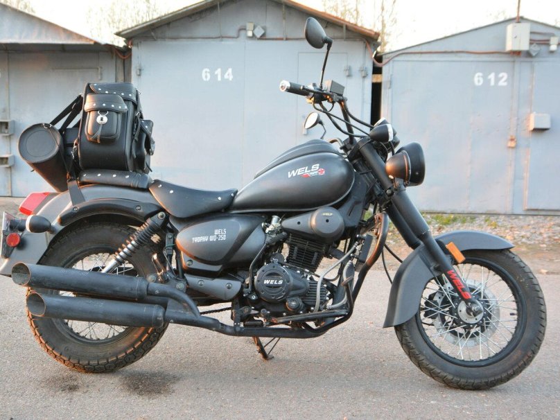 Мотоцикл Велс трофейный 250