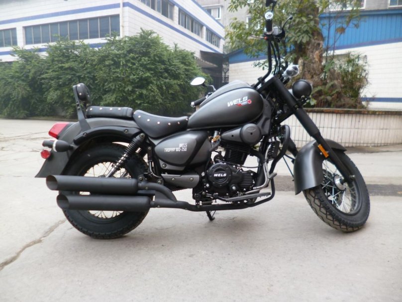 Мотоцикл Велс трофейный 250