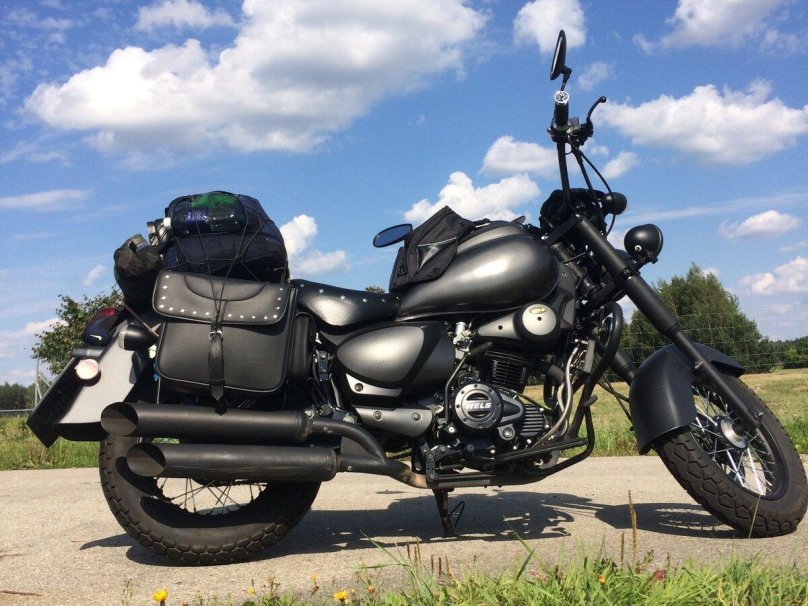 Мотоцикл Велс трофейный 250