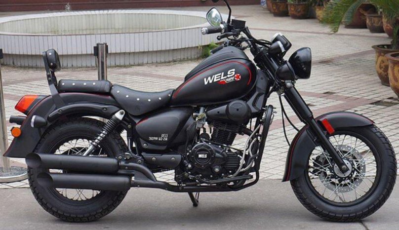 Мотоцикл Велс трофейный 250