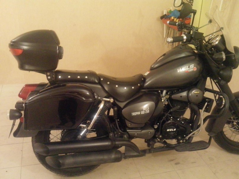 Мотоцикл wels трофейный