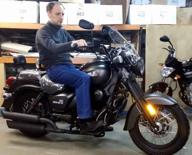 Мотоцикл wels трофейный