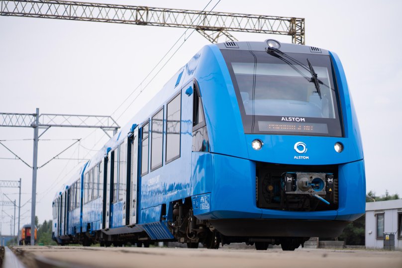Alstom водородный поезд