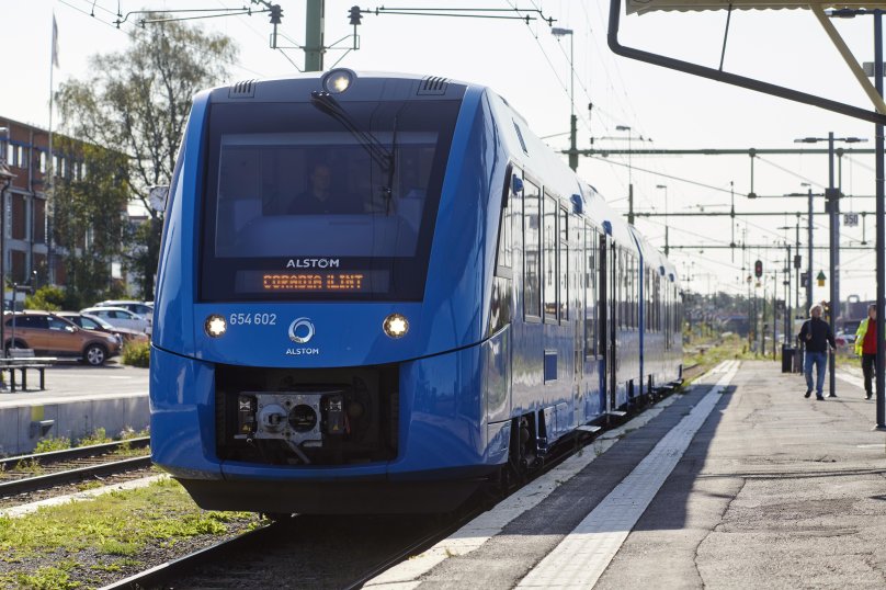 Alstom водородный поезд