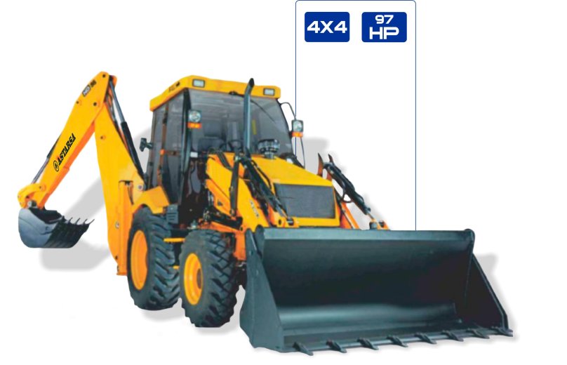 Bull hd100 экскаватор погрузчик