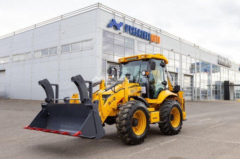 Экскаватор-погрузчик bull 3sx-Plus