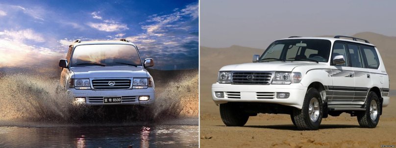 Китайская Тойота ленд Крузер 80