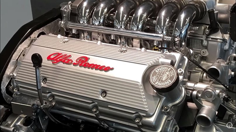 Alfa Romeo Twin-Turbo v6