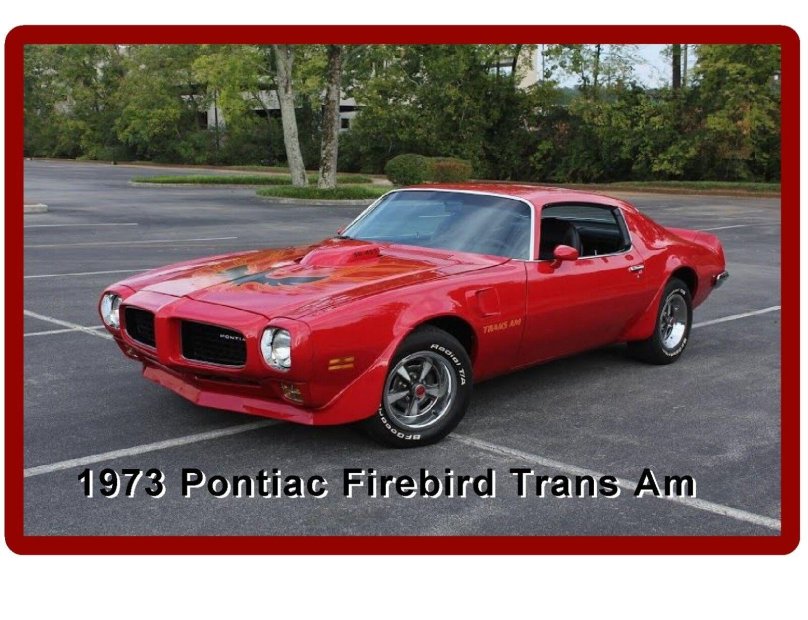 Pontiac Firebird 1973