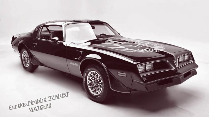 Pontiac Firebird Trans am 1977 бандит