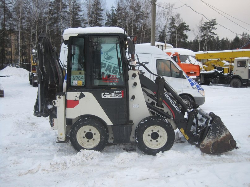 Мини экскаватор-погрузчик Hidromek HMK 62ss