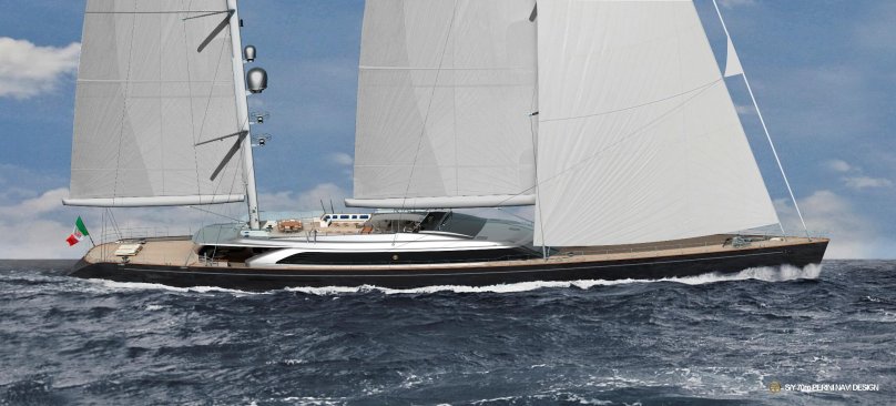 Яхта Perini Navi