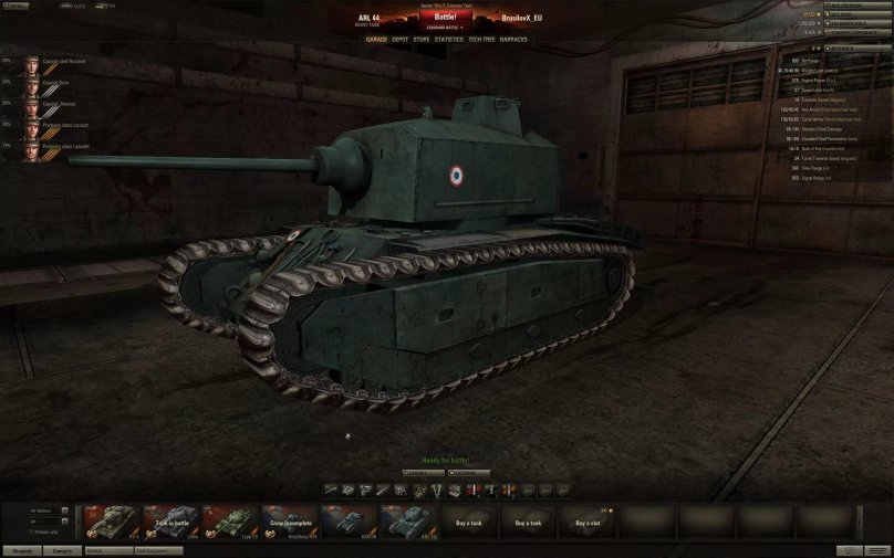 ARL 44 Сток