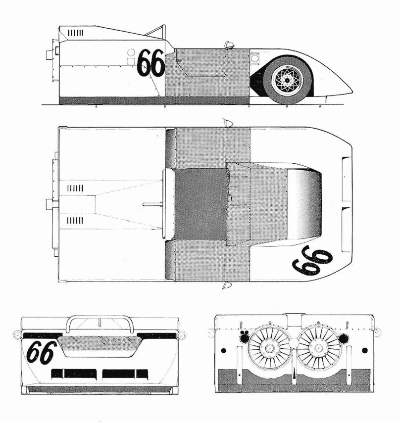 M730-Chaparral чертежи