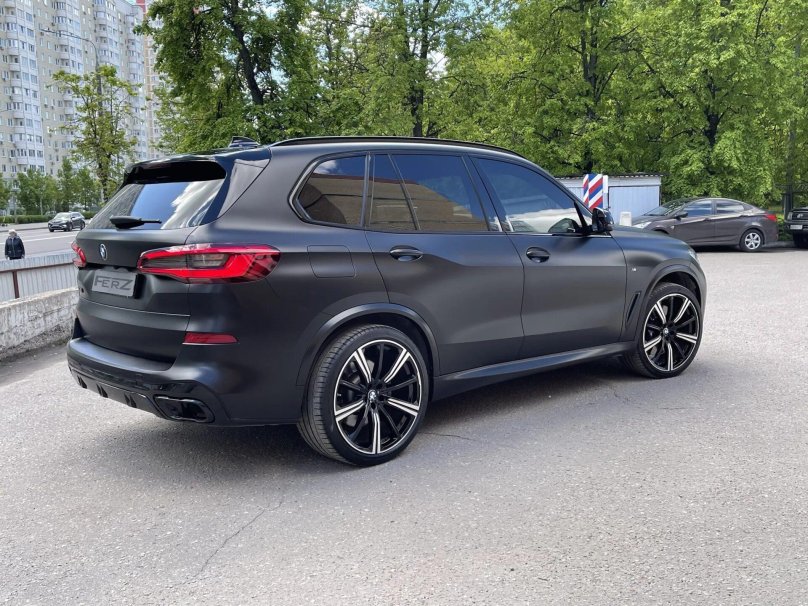 BMW x5 g05 черный матовый
