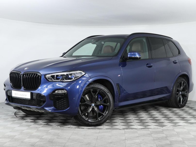 БМВ х5 2020 синий