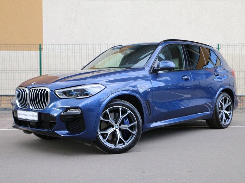 BMW x5 g05 синий
