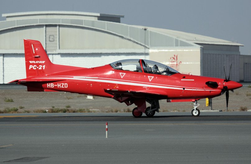 Швейцарский самолет Pilatus